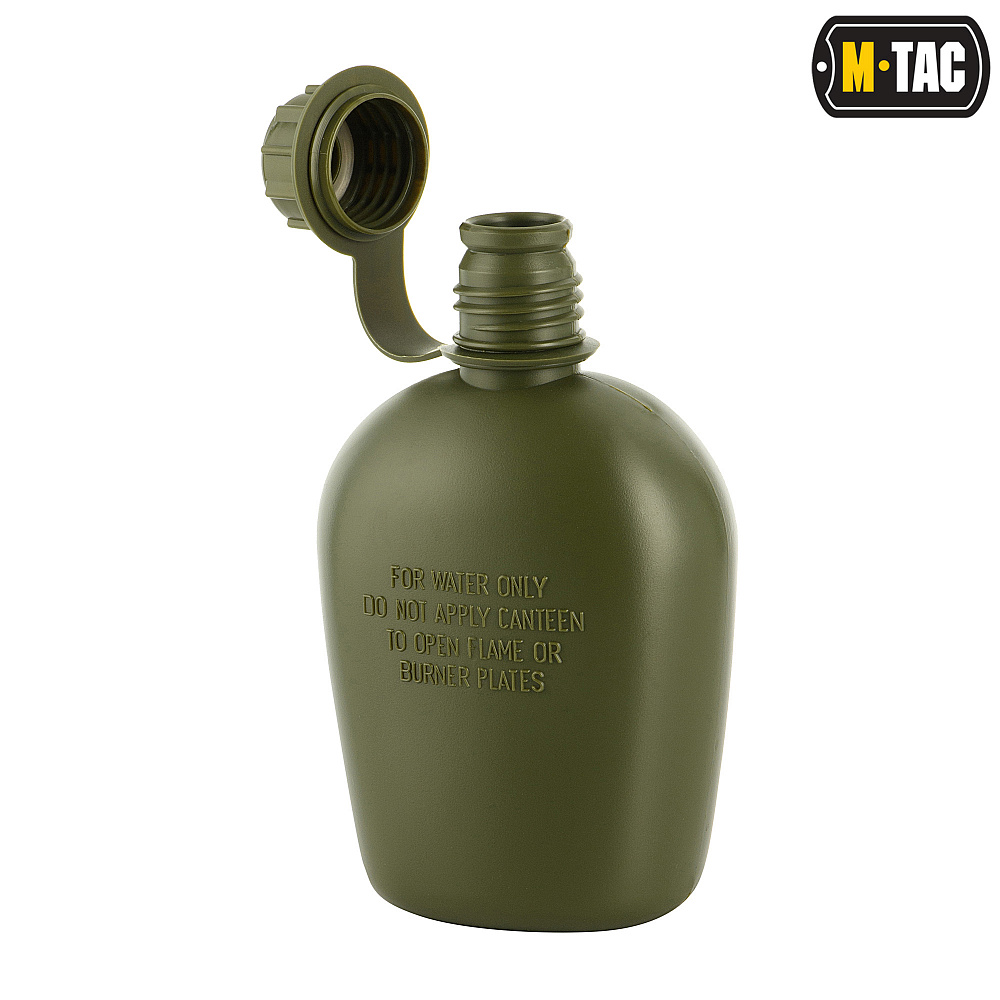 Фляга M-Tac пластиковая 1 л. олива  Фото 3